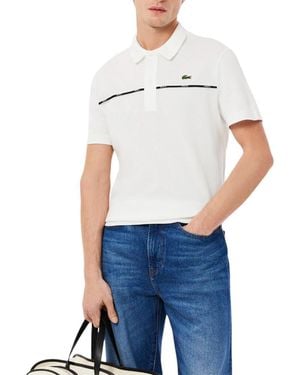 Lacoste Regular Fit Taping Polo - Blue