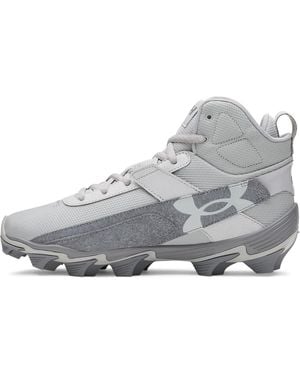Under Armour Harper 10 Rm Baseball Cleats, - Gray
