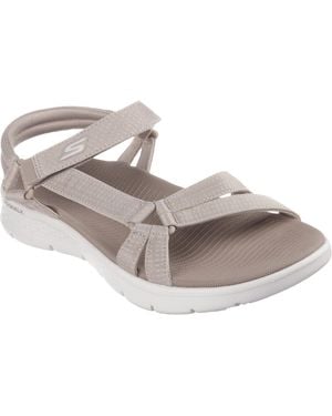 Skechers Performance Women's Go Walk Flex Sandal - Sublime,taupe, 5 - Black