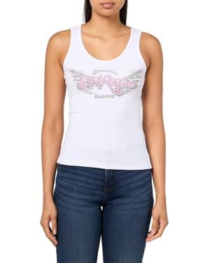 True Religion Heritage Wing Classic Tank Top - Blue