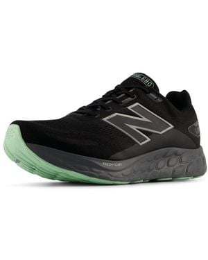 New Balance Fresh Foam 680 V8 Waterproof Running Shoe - Black