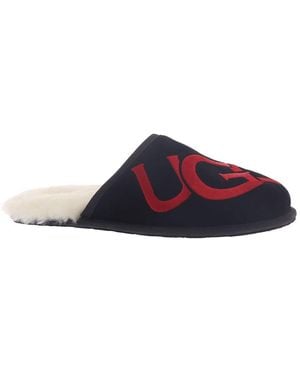 UGG Scuff Logo Slipper - Blue