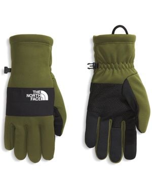 The North Face Sierra Fleece Etip Glove | Touchscreen Compatible - Green