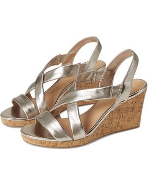 Dune Kamies Wedge Shoes 38 (Us 8) B - Metallic