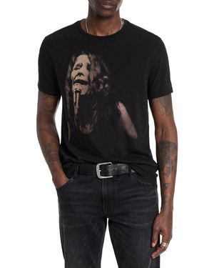 John Varvatos Janis Joplin Tee - Black