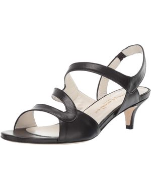 Bettye Muller Concepts Women's Sandy Kitten Heel Sandals - Black