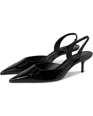 SCHUTZ SHOES Paola Mid Pump - Black