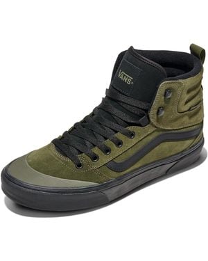 Vans Ashwood Hi Guard Shoe | Water-resistant High Top Sneakers For Everyday Wear - Brown
