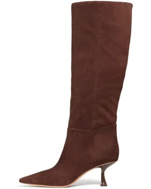 Kate Spade Adele Suede Tall Boot Mid Calf - Brown