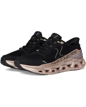 Skechers Glide-Step Altus Starlight Shine Hands Free Slip-Ins Shoes 7.5 B - Black