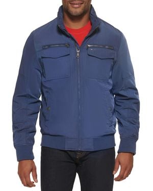 Tommy Hilfiger Water Resistant Performance Bomber Jacket - Black