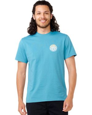 Rip Curl Wettie Icon T-shirt - Blue