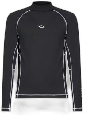 Oakley Rainbow Long Sleeve Rashguard Rash Guard Shirt - Black
