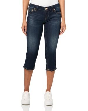 True Religion Low Rise Capri - Blue