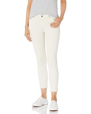 AG Jeans Ag Jeans Prima Mid-rise Cigarette Leg Skinny Fit Crop Pant - White