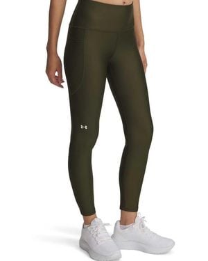 Under Armour Heatgear Armor High No-slip Waistband Ankle Leggings, - Green