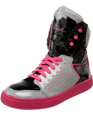 DIESEL Flash Back-memory W Lace Up Sneaker,off White/black,6.5 M Us