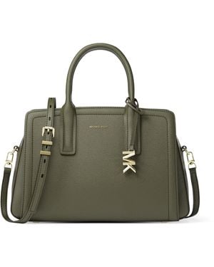Michael Kors Laila Medium Satchel - Green