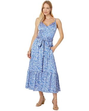 Lilly Pulitzer Marcelina Midi Dress - Blue