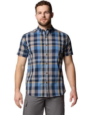 Columbia S Rapid Rivers Ii Short Sleeve Shirt - Blue