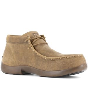 Frye The Safety-crafted Utility Moc Construction Boot - Brown