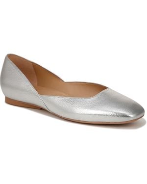 Naturalizer Cody Ballet Flat Silver Metallic 10.5 M