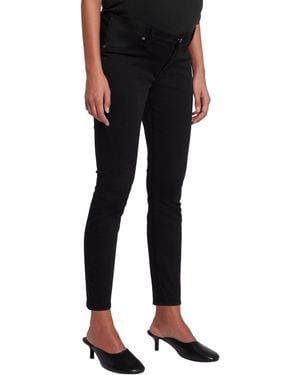 7 For All Mankind [maternity] The Ankle Skinny Fit Jeans - Black