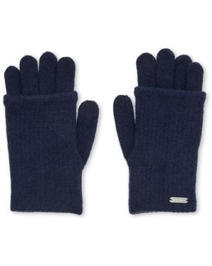 Steve Madden Knit Gloves - Blue