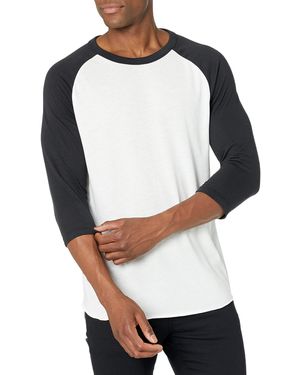 Alternative Apparel Keeper Vintage Jersey Baseball T-shirt - Black