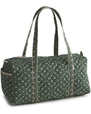 Vera Bradley Premium Cotton Small Original Duffel Bag - Green