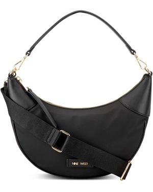 Nine West Byron Medium Hobo Bag - Black