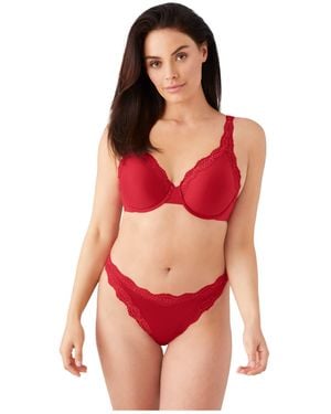 Wacoal Plus Size Softly Styled Full Figure Underwire Bra - Red