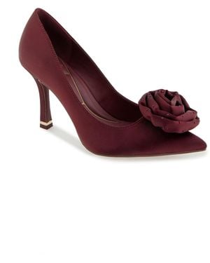 Kenneth Cole Romi Rosette Pump - Red