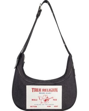 TRUE RELIGION Shoulder Purse - Schwarz