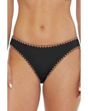 Lucky Brand Lucky Standard Marbella Hipster Bikini Bottom - Blue