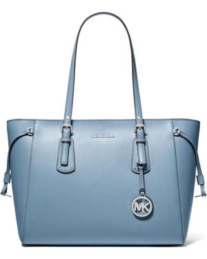 Michael Kors Voyager Medium Multi-function Tote - Blue
