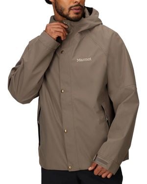Marmot 's Cascade Durable & Waterproof Rain Jacket - Brown