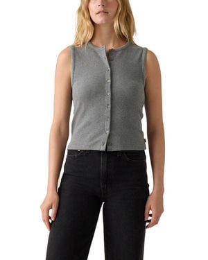Levi's Rory Sleeveless Button Up, - Black