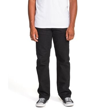 Volcom V Solver Stretch Denim Pant-modern Fit - Black