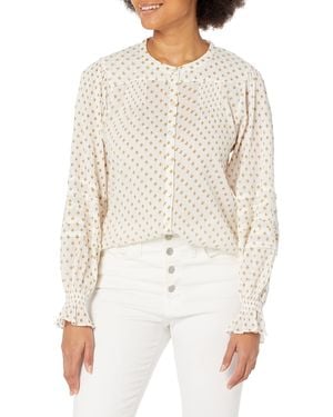 Joie S Harlow Top In Porcelain Multi - White