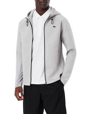 Lacoste Sport Breathable Sport Track Jacket - Gray