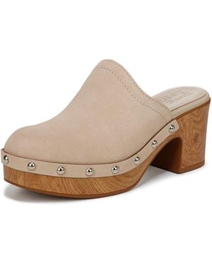 Naturalizer S Bailey Mule Coastal Tan Suede 5 M - Natural