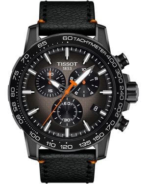 Tissot Supersport 45 Analogue Quartz Watch - Black