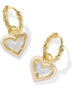 Kendra Scott Agate Stone - Gold-plated Brass Construction Gold Ivory Mother Of Pearl One Size One - Metallic