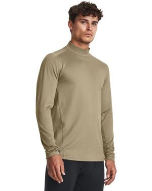 Under Armour Tac Mock Coldgear Infrared Base T-shirt, - Green