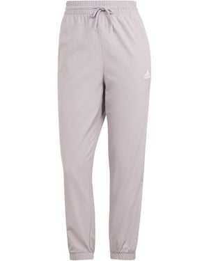 【ADIDAS】Train Essential 3S Woven Pants JI8313 WMNS) adidas Train Essentials 3-Stripes Woven Pants 'Black