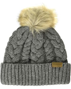 Pendleton Cable Beanie - Gray