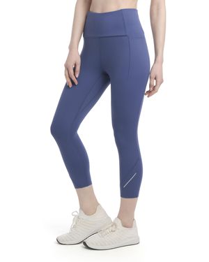 Jockey Active Nylon Stealth Capri Leggings - Blue