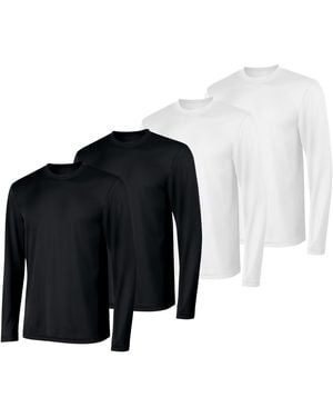 Hanes Cool Dri Long Sleeve Performance T-shirt - Black