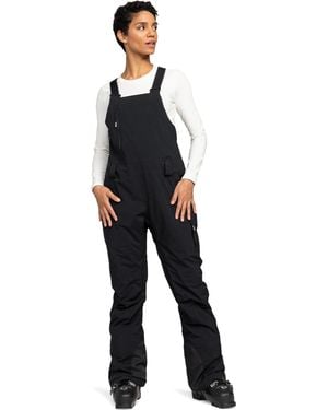 Roxy Tex Ski Bib Overalls Pants – 20k Waterproof - Black